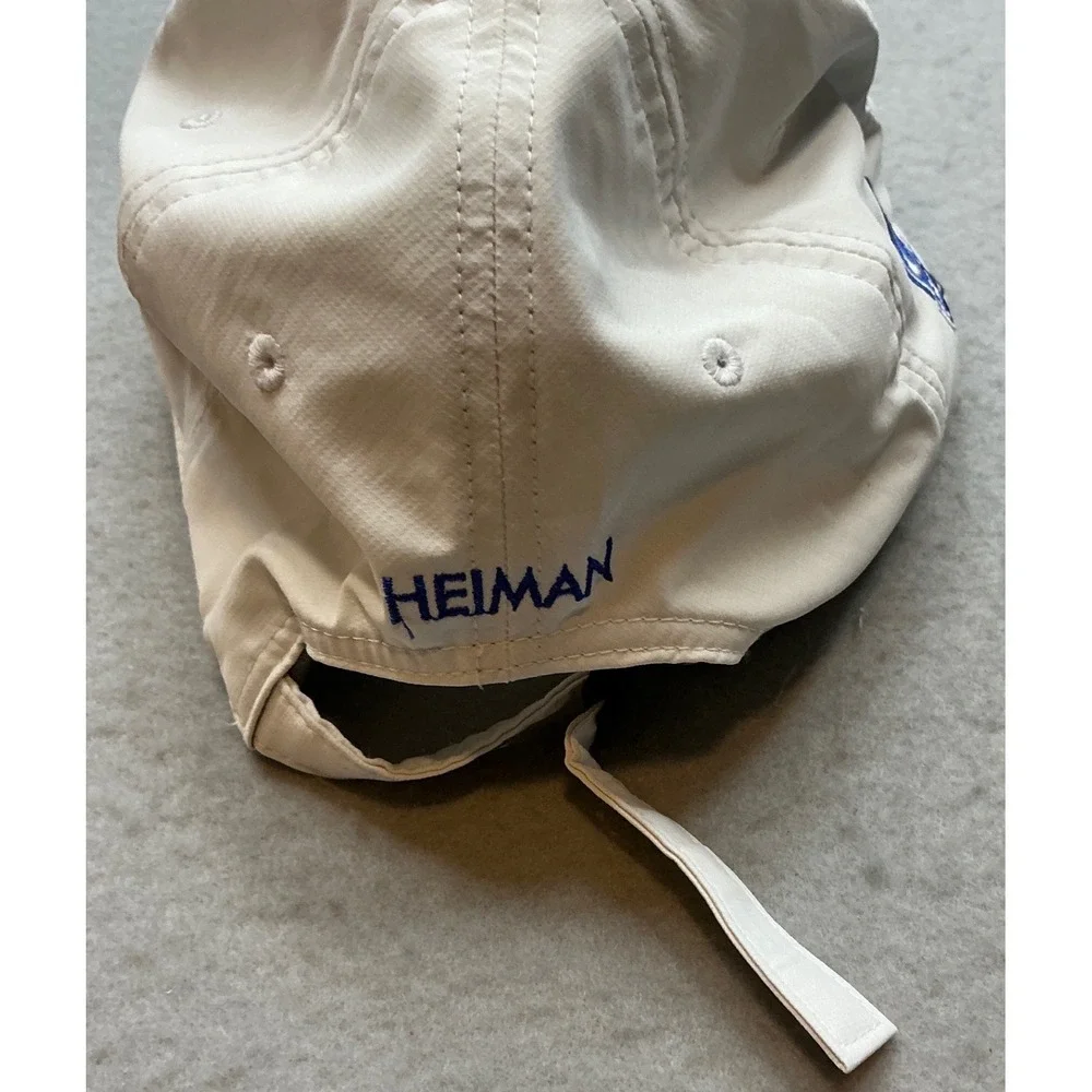 Titleist Golf Hat Adjustable Strap White Blue Embroidered‎ Logo One Size Casual